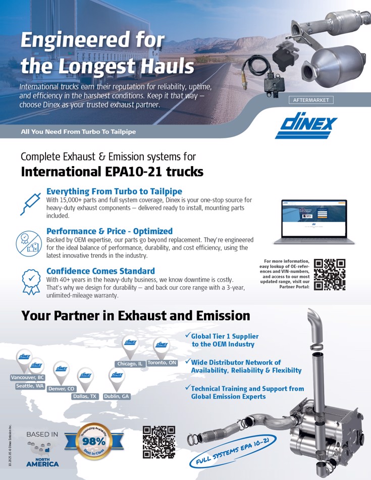 International EPA10-21 trucks