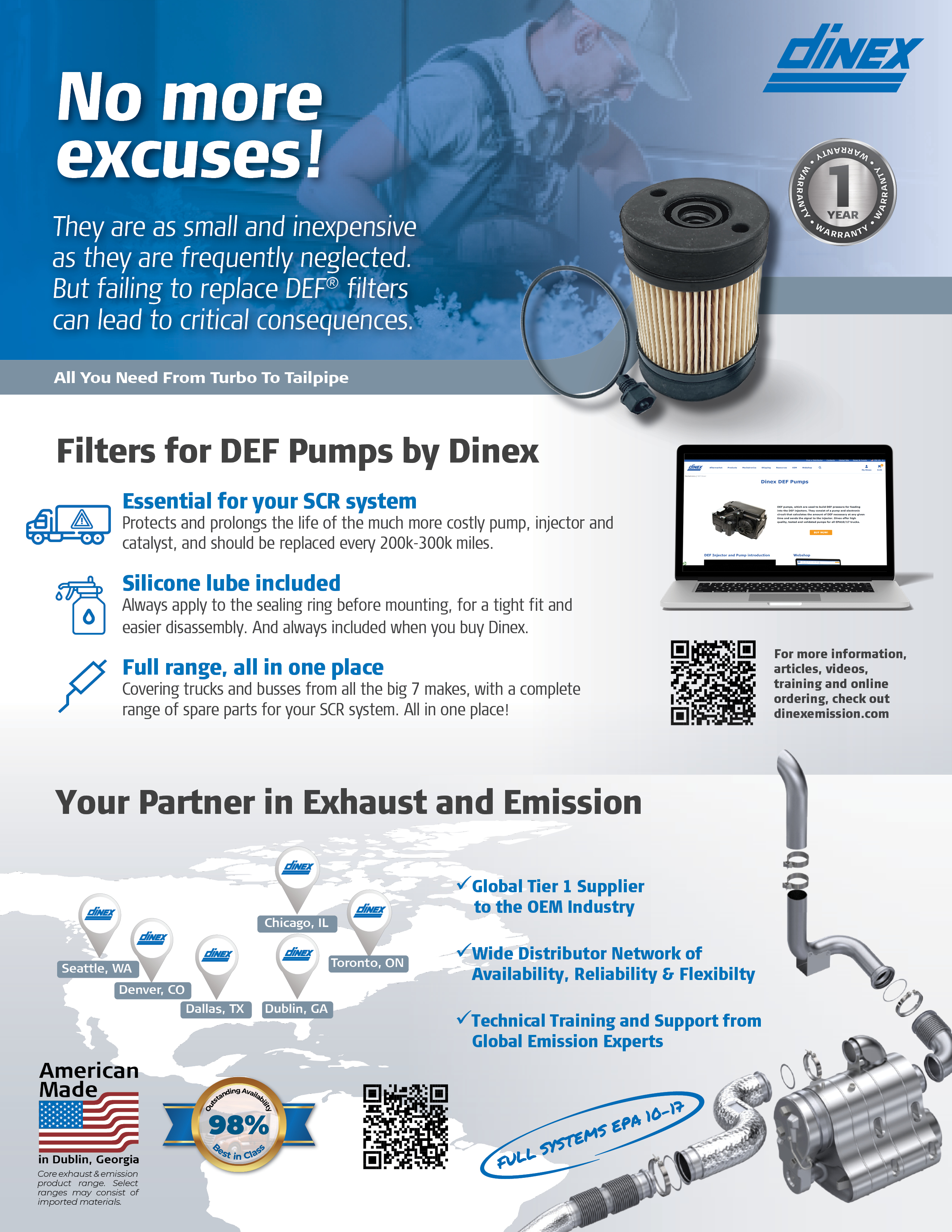 DEF Filters Product Sheet