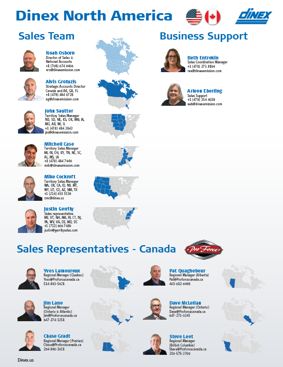 Contact Sheet (North America)